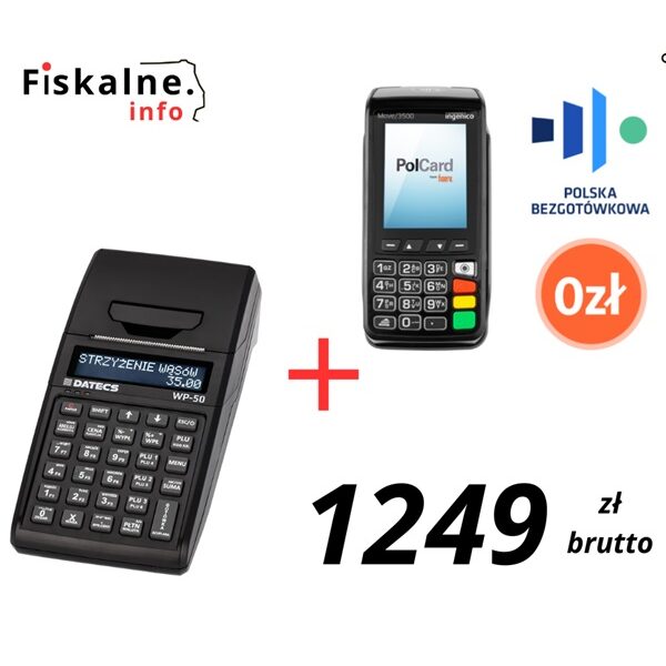 Home datecs wp 50 + terminal płatniczy zestaw