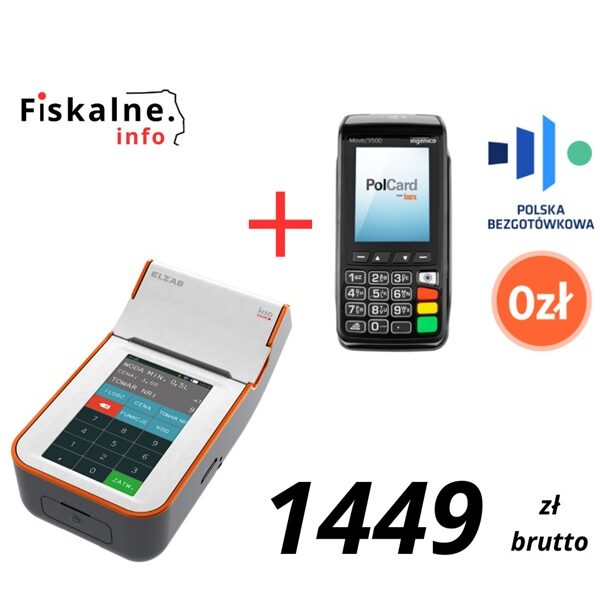 elzeb k10 + terminal płatniczy zestaw