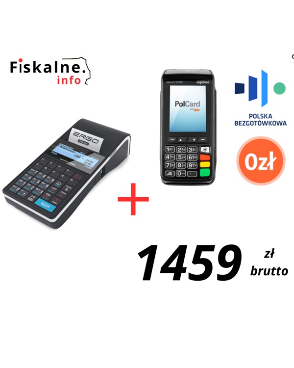 posnet ergo online + terminal płatniczy zestaw posnet ergo online + terminal płatniczy zestaw